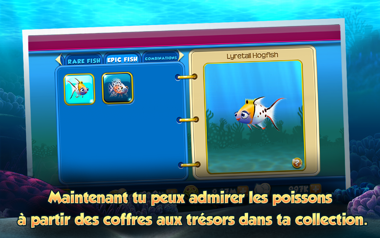 Android application Nemos Reef screenshort
