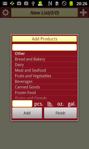 Just Shop - Shopping List App