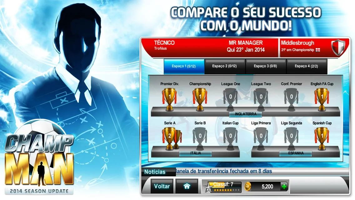 Champ Man - screenshot