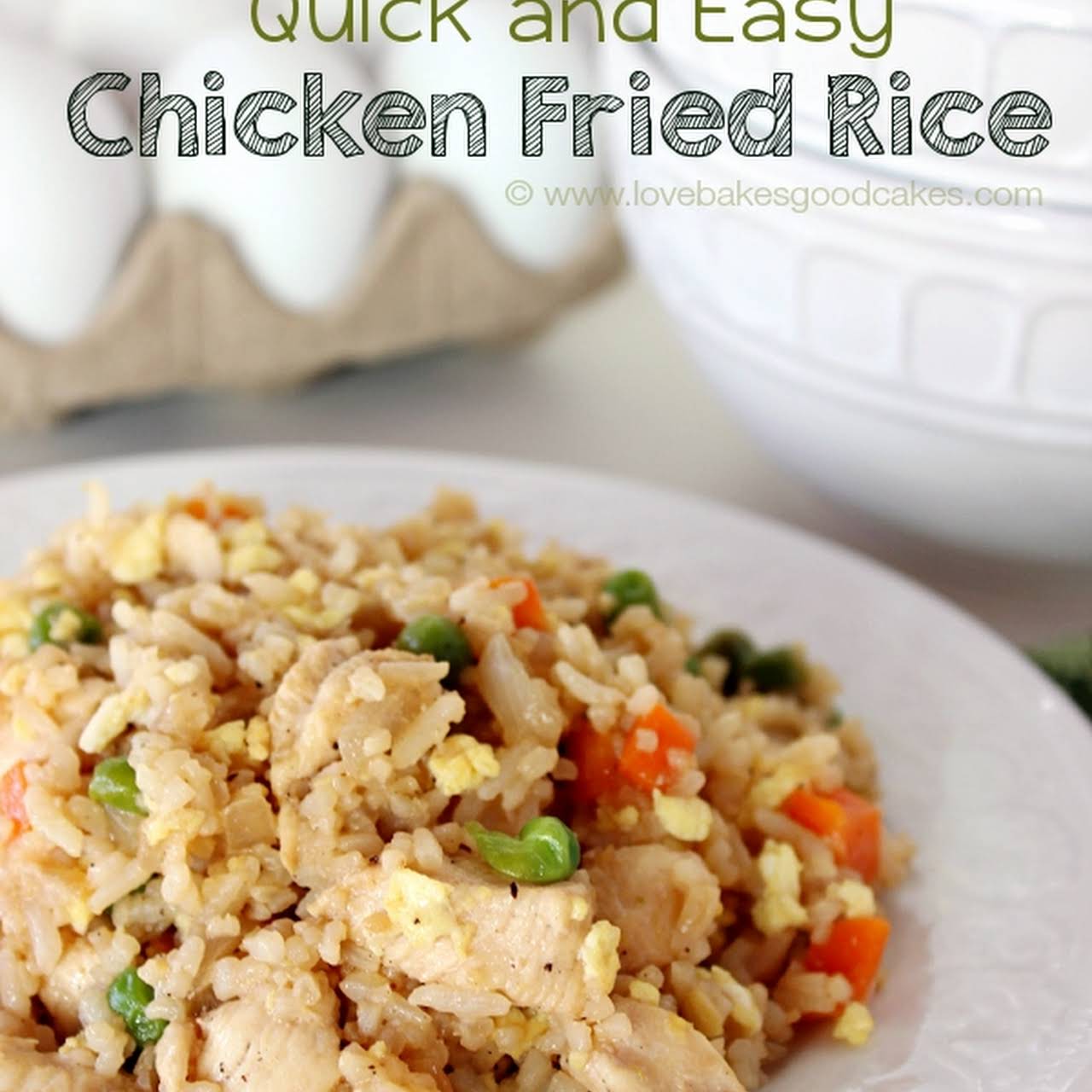  sharp and Easy Chicken Fried Rice