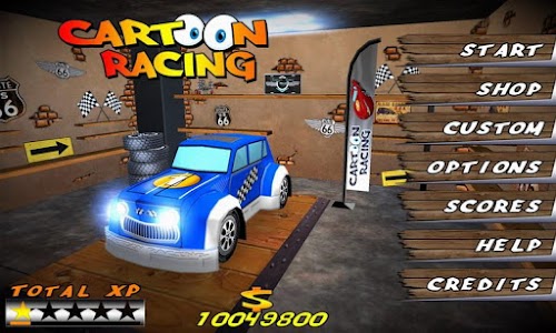 Android application Cartoon Racing screenshort