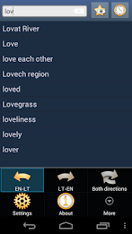 English Lithuanian dictionary poster 1