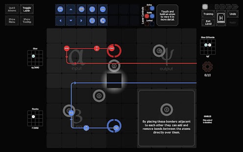 SpaceChem Mobile Demo