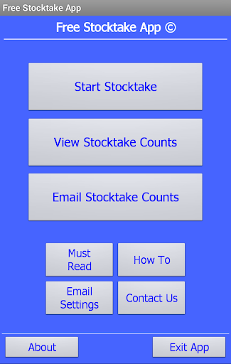 Free Stocktake App