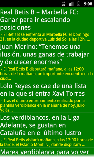 Betis al dia