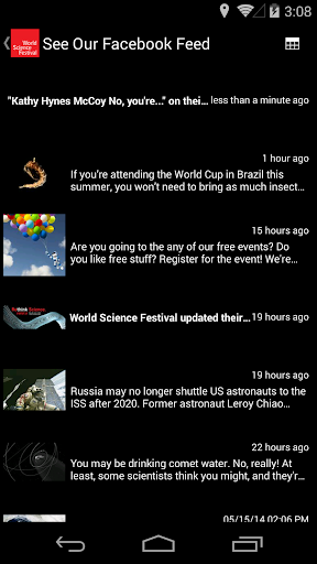 【免費教育App】World Science Festival-APP點子