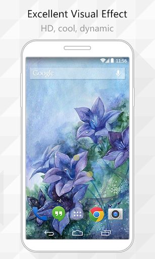 Bellflower Live Wallpaper