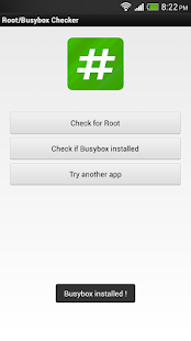 Root/Busybox Checker Screenshots 1