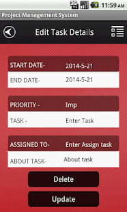 Project Management System - screenshot thumbnail