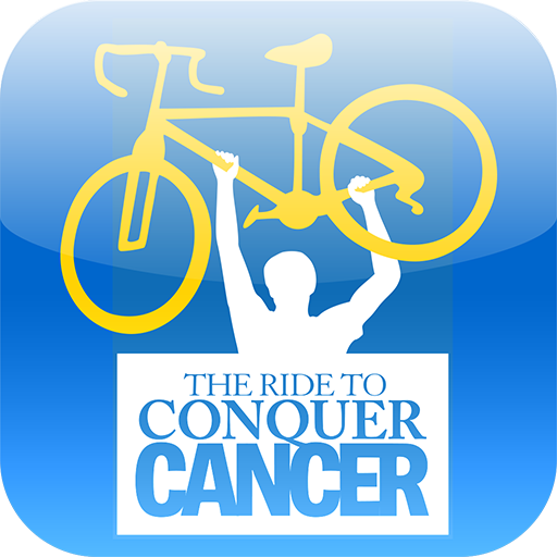 The Ride to Conquer Cancer US. LOGO-APP點子