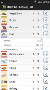 Shopping List Screenshots 1