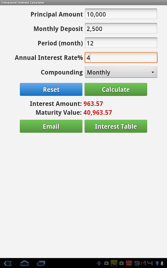 Financial Calculators Android Apps on Google Play