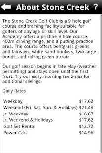 Free Stone Creek Golf Club APK for Android