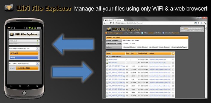 WiFi File Explorer PRO v1.6.3