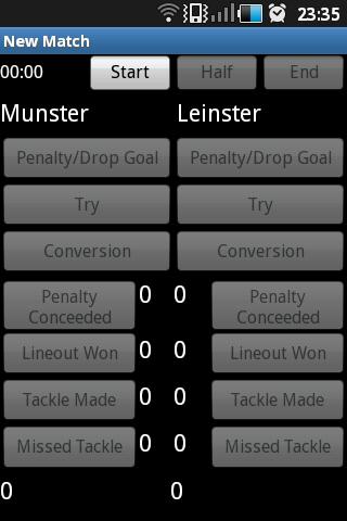 Rugby Stats Recorder