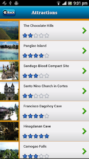 Bohol Offline Map Travel Guide - náhled