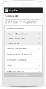 Free Download Learn Access 2010 APK for Android