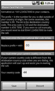 Lastest Phone Card Pal Lite APK for Android