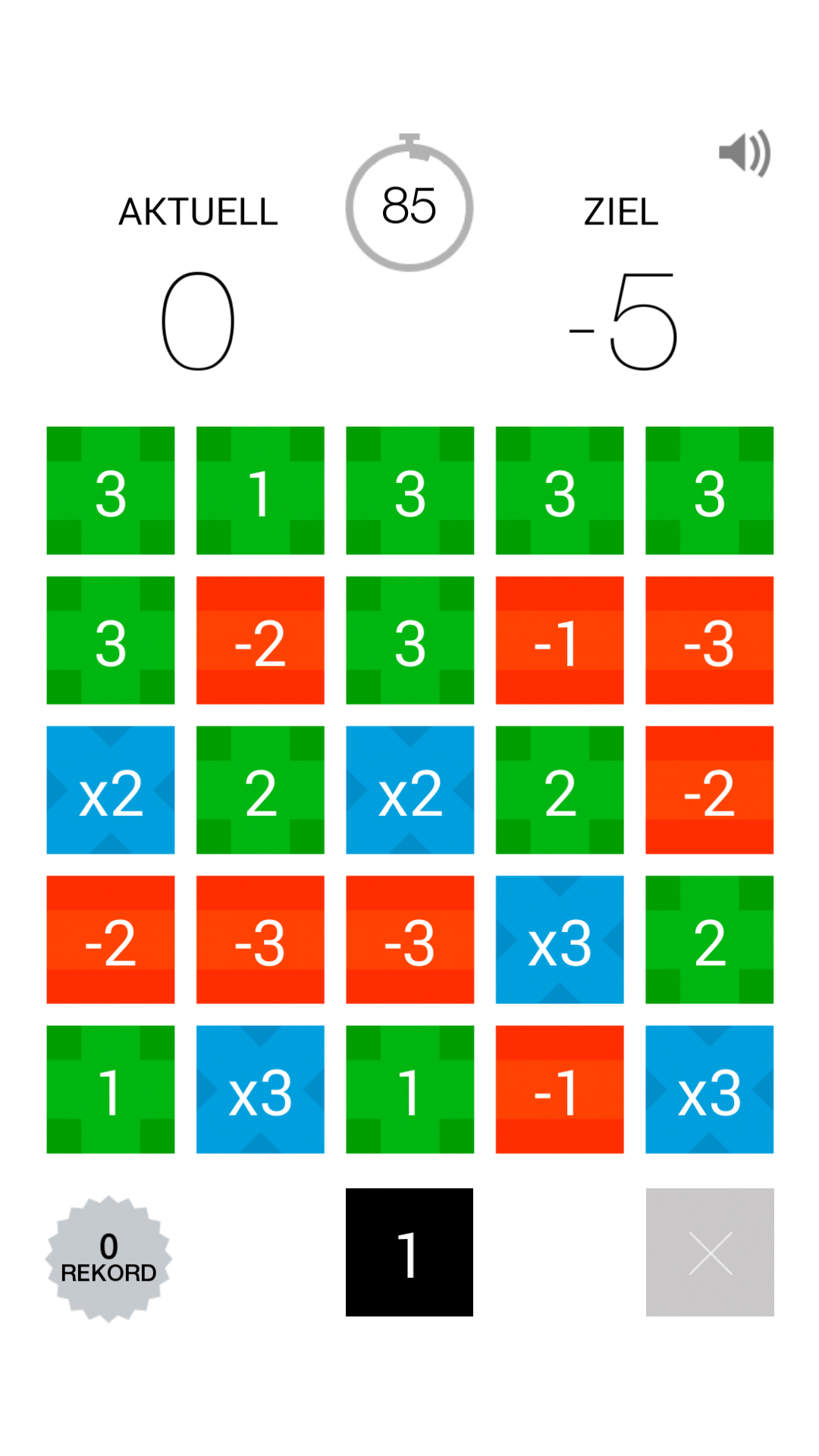 Android application CalQ screenshort