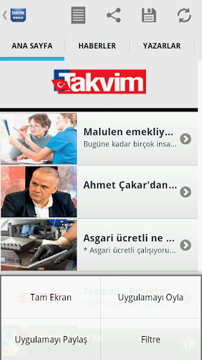 Takvim Gazetesi Droid