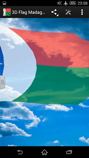 3D Flag Madagascar LWP