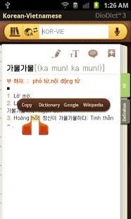 Vietnamese-Korean Dictionary Screenshots 3