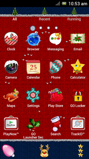 【免費個人化App】Merry Christmas Go Launcher-APP點子