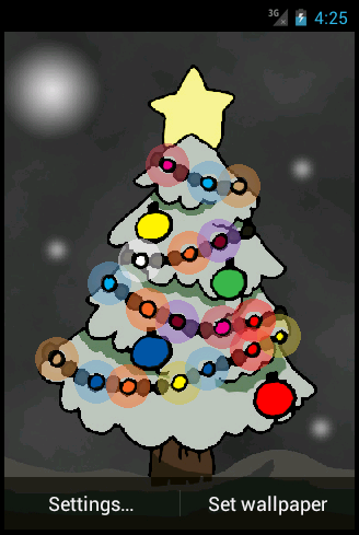 【免費個人化App】Christmas Tree Lights-APP點子