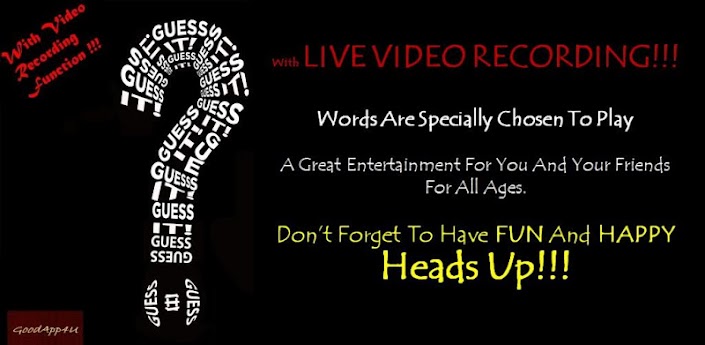 Heads Up -Guess it (Video Rec)