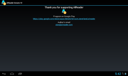 AlReader Donate 10