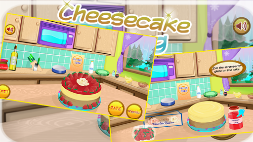 make cheesecake - cooking game