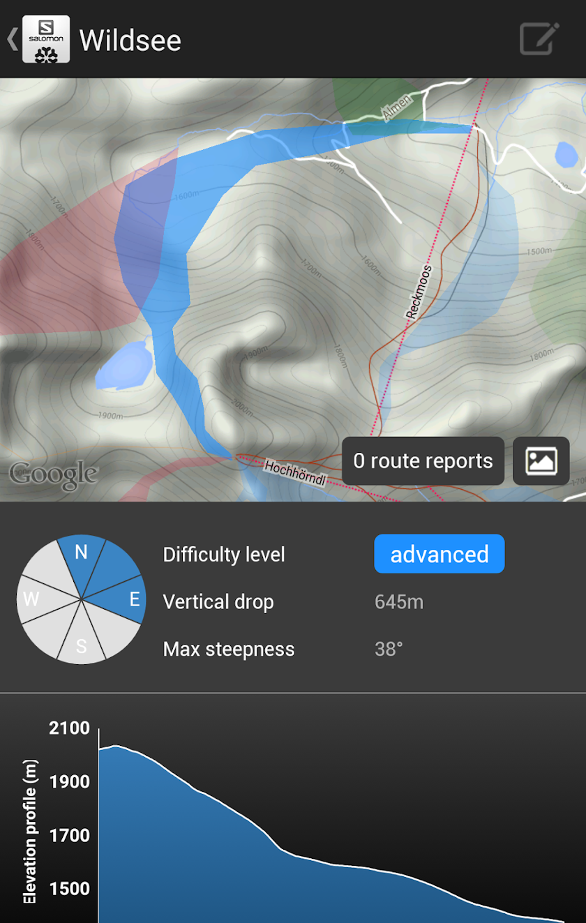 Salomon PowderQuest Screen 3