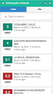 Lastest Earthquake Detects APK for Android