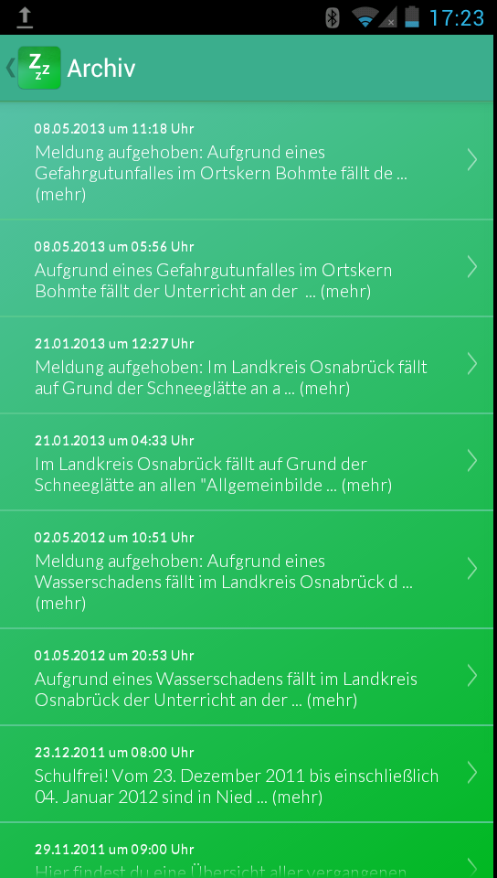 Schulfrei? Screen 3