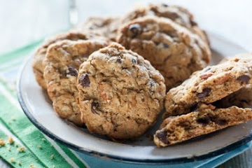 Cowboy Cookies with Bittersweet Chips