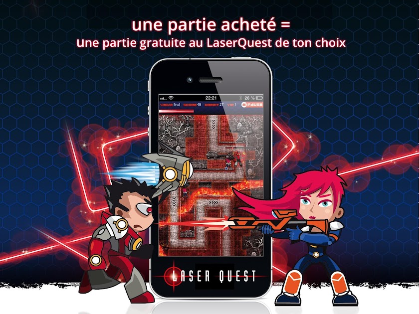 Laser Quest TD Screen 2