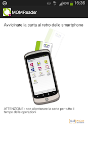 Android application MOMreader screenshot