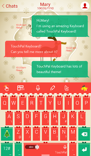 免費下載生活APP|TouchPal Christmas Gift Theme app開箱文|APP開箱王