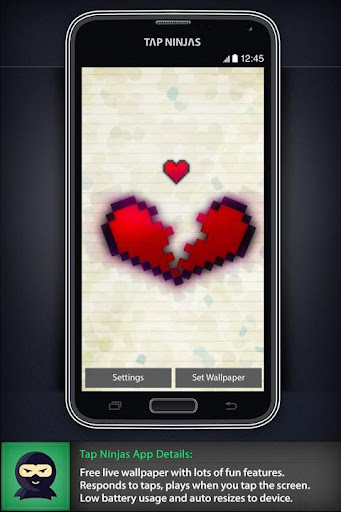 免費下載個人化APP|8-Bit Hearts 3D Live Wallpaper app開箱文|APP開箱王