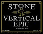 Stone 09.09.09 Vertical Epic Ale