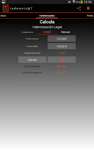 【免費財經App】Calcular Indemnización México-APP點子