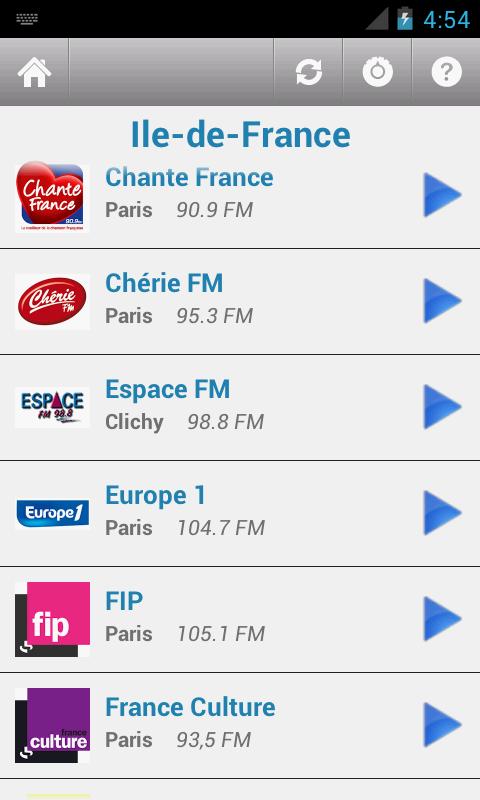 France Radio Pro Screen 3