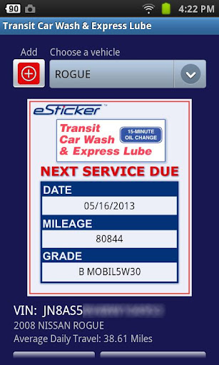 Transit Car Wash Express Lub