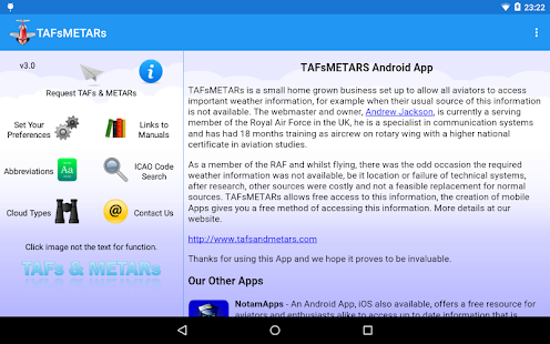 Free TAFsMETARs APK for Android