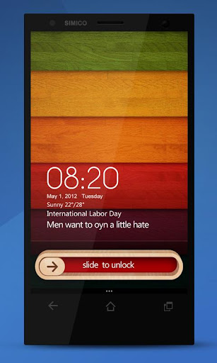 Wood【Creative Locker Theme】