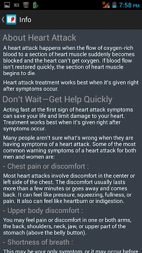 【免費健康App】Heart attack Fast Help-APP點子