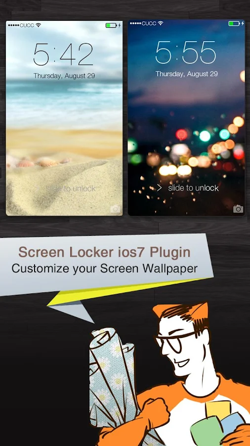 Espier Screen Locker iOS7 - screenshot