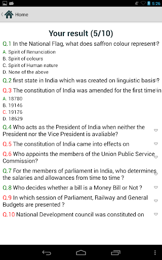 【免費教育App】Constitution of India Question-APP點子