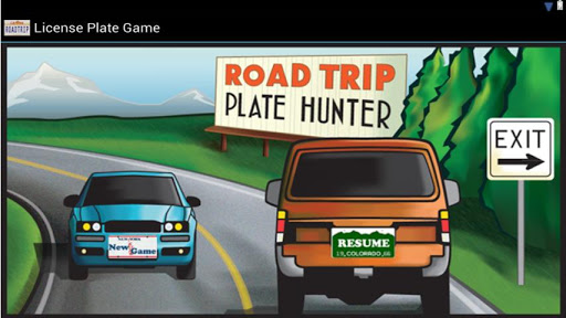 License Plate Game