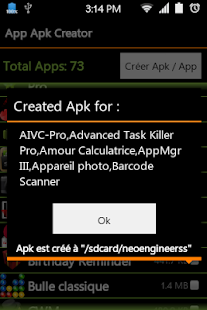 Apk Creator - screenshot thumbnail